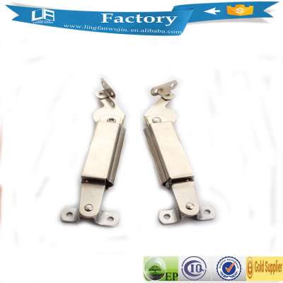 hardware fitting 4.3 inch folding wire shelf,spring loaded hinges