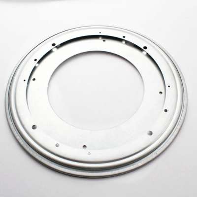 Made in China 12 inch Metal Galvanized silver Circular Round Swivel Turntable Bearing